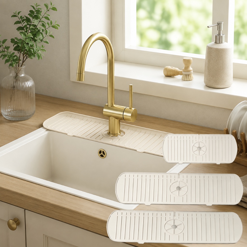 Silicone Tap Washer - Alas Keran Silikon Pelindung Cipratan Wastafel,