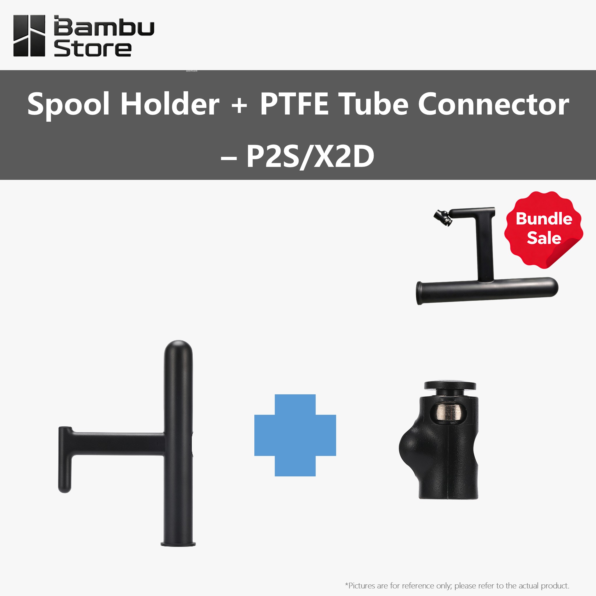 Dudukan Spool Bambu Lab P2S/X2 - Ptfe Tape Thread ulasan dan harga